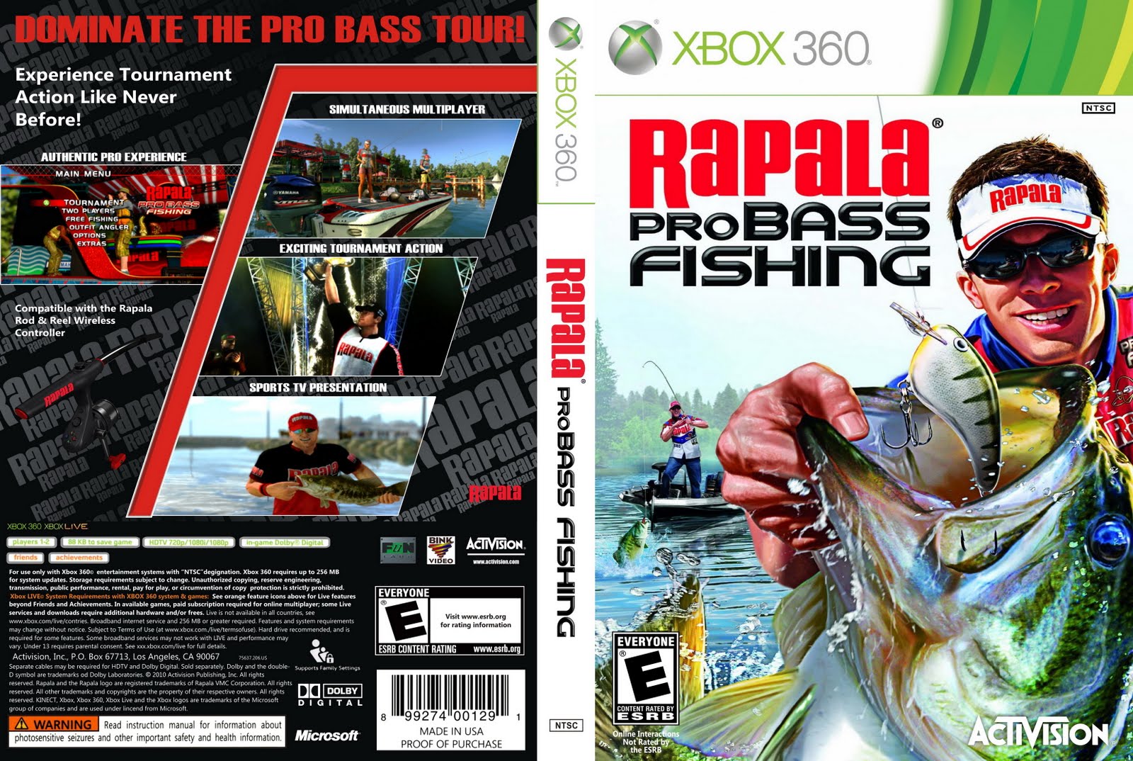 Rapala Pro Bass Fishing - PlayStation 2